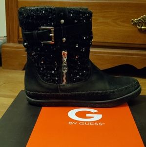 G by Guess black boots